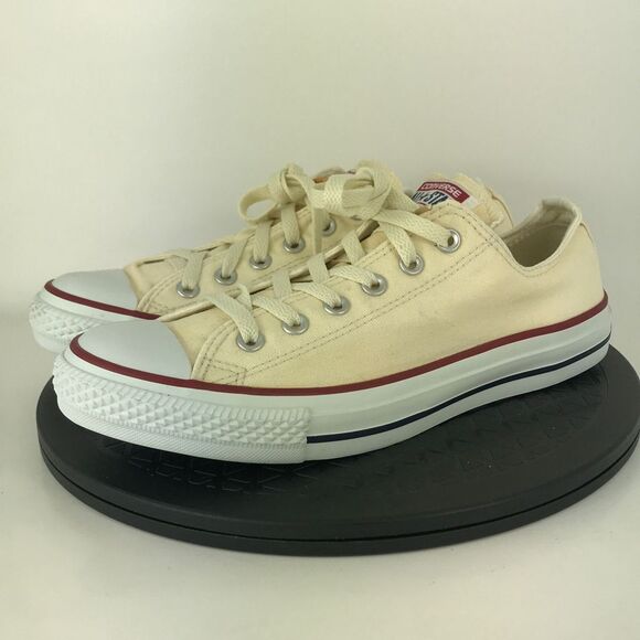 Converse Chuck Taylor All-Star Low Unbleached White M9165 Men's Size 8 - Picture 1 of 12